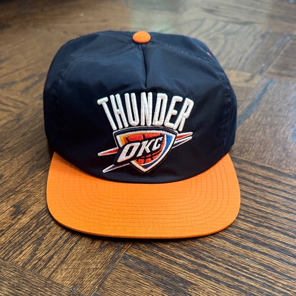 Mitchell & Ness OKC Thunder SnapBack strapback hat NWOT  nylon ripstop flat bill